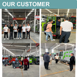 高効率リーフコレクションビークル市営電気トラックライドオンフロアスイーパーマシンロードスイーパー - Product Image 6