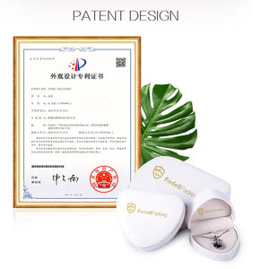 Joyeros de cuero Pu con logotipo personalizado al por mayor, joyero pequeño portátil, joyero de viaje, anillo, collar, organizador de regalos de boda - Product Image 5