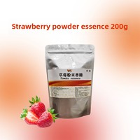 La saveur extra épaisse de poudre de fraise pour l'appât de poisson pour les desserts solides de thé de lait de boisson augmente l'arôme dans les ingrédients ajoutés