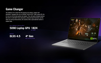 Laptop Gaming Layar Ganda ROG Zephyrus Duo 16 16-Inci Intel Ultra 9-386H RAM 64GB LPDDR5X SSD NVMe 2TB dengan Kartu Grafis Diskrit RTX untuk Rumah