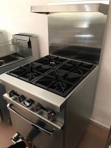 cuisinière <span class=keywords><strong>Mixte</strong></span> Américain gamme commerciale cuisinière à gaz 4 brûleurs cuisinière plaques chauffantes <span class=keywords><strong>avec</strong></span> fours standard - Product Image 6