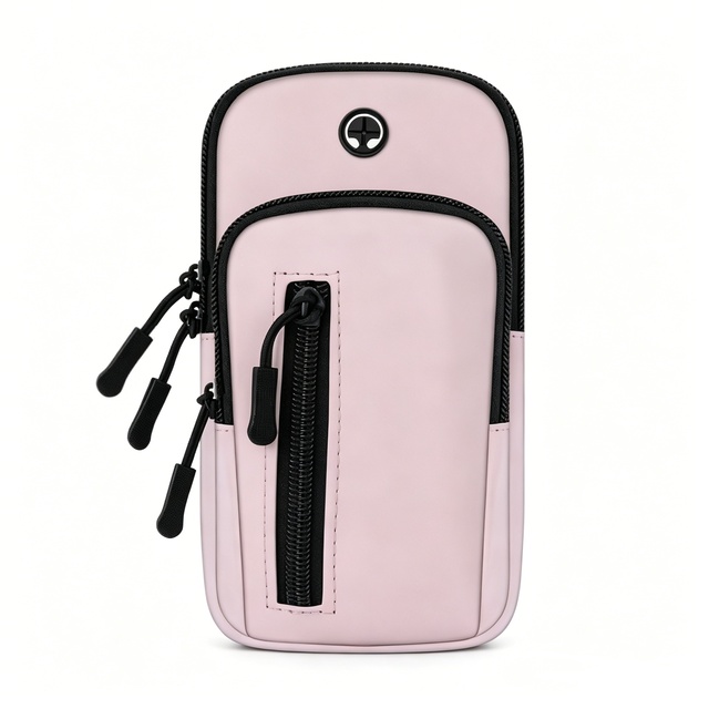 Lightweight Durable Sports Waterproof Running Arm Case Gym Workout Jogging Marathon Phone Bag with Earphone Hole