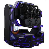 Chaise de mouvement à 360 degrés Iron Warrior 1080, simulateur de vol VR