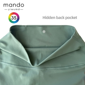 <span class=keywords><strong>Abbigliamento</strong></span> da Palestra di Alta Qualità per Donne, Pantaloni TikTok a Vita Alta, Leggings da Yoga, Fornitura ODM, <span class=keywords><strong>Abbigliamento</strong></span> <span class=keywords><strong>Fitness</strong></span> con Tasche - Product Image 4