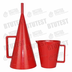 Viscosimètres à coupe fluide, viscosimètre à entonnoir avec support BTU-MLN 5, viscosimètre à entonnoir en acier inoxydable BTU-MLN 5 - Product Image 1