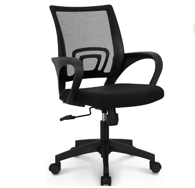 Alinunu ufficio Computer scrivania sedia Gaming-ergonomico metà dello schienale supporto lombare comodo sedile da corsa in Mesh regolabile