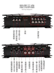 Factory Direct Sales of Four-channel Car Power <strong>Amplifier</strong> C-266 <strong>Audio</strong> Modification 4*50W Four-channel Car Power <strong>Amplifier</strong> - Product Image 4