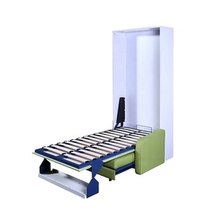 Aplicación de múltiples escenarios modernizar montaje de alta calidad firmeza montado en la pared completa cama retráctil cama de pared doble - Product Image 1