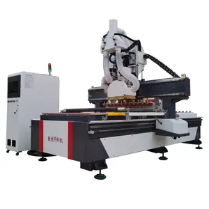 Routary saw CNC cutting machine auto tool changer wood cnc router routary saw cnc router 4 axis 3d wood carving