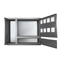 Armoire de distribution robuste en acier inoxydable 201 étanche IP65 armoire électrique verrouillable boîtier d'instruments électroniques