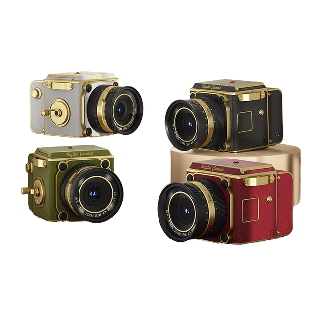 New Arrival M31 CMOS Retro Compact Camera 32GB Memory 4K Resolution 16X Zoom Cheap Camera Gift Toy Digital Camera 4K Video