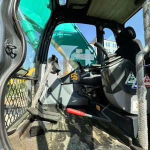 Excavatrice sur chenilles hydraulique Kobelco Sk200d de 20 tonnes de haute qualité, machine d'occasion importée pour travaux lourds - Product Image 6