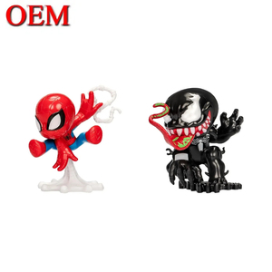 ของเล่นกล่องสุ่มยอดฮิต ตกแต่งเค้ก ฟิกเกอร์สไปเดอร์แมน ของเล่นเด็ก หุ่นยนต์ โมเดลพลาสติก - Product Image 4