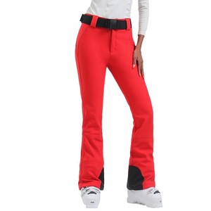 Nuevos Pantalones de Esquí para <span class=keywords><strong>Mujer</strong></span>, Ajustados, Transpirables, Resistentes al Viento e Impermeables, Gruesos, Cálidos, Elásticos, de Poliéster, para Deportes - Product Image 6