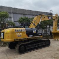Excavatrice lourde CAT 330D de 33 tonnes avec godet de 1,65 m³ de capacité, excavatrice sur chenilles d'occasion