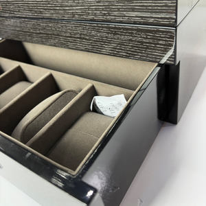 DS Handcrafted Stylish Square Wooden <b>Watch</b> <b>Box</b> Precious <b>Storage</b> Display Case for Timepieces and Jewelry - Product Image 5