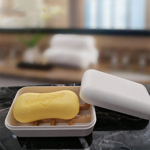 Portasapone <span class=keywords><strong>da</strong></span> viaggio in fibra di bambù <span class=keywords><strong>da</strong></span> bagno portasapone <span class=keywords><strong>da</strong></span> viaggio portasapone in bambù con coperchio per viaggi escursionismo all'aperto campeggio - Product Image 5