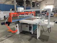 Scie à table coulissante CNC certifiée CE MJ45A, table de travail de 3200 mm, guide automatique, machine de découpe du bois pour le traitement des panneaux MDF et contreplaqué