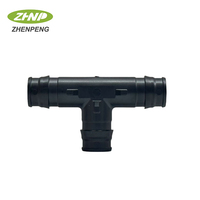 Vente chaude Lisse Lisse PPSU Raccord Plomberie Multicouche En Plastique Pex Raccord De Tuyau Réducteur Tee