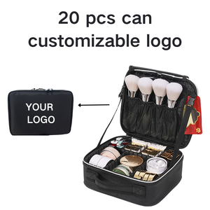 Lớn Chuyên Nghiệp Trang Điểm Túi Du Lịch Mỹ Phẩm Train Trường Hợp Trang Điểm Bàn Chải Tổ Chức 3 Lớp Nghệ Sĩ <span class=keywords><strong>Make</strong></span> <span class=keywords><strong>Up</strong></span> Túi - Product Image 2