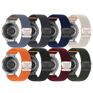 Correa de Reloj Deportiva de Nailon Personalizada de 20 mm para <span class=keywords><strong>Samsung</strong></span> Galaxy Watch 7 6 44 mm Ultra 6 5 FE, Correa Deportiva Absorbente de Sudor para Hombre - Product Image 6