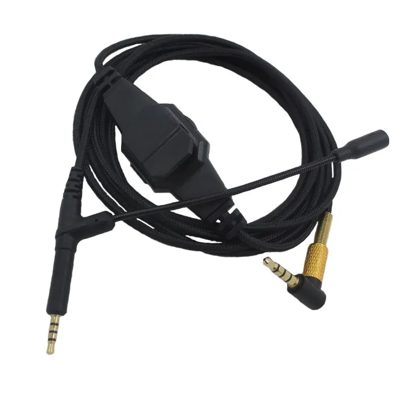 Abnehmbares Boom-Mikrofon kabel für Bose Quiet Comfort 25/35II QC35 NC700 Kopfhörer Gaming-Mikrofon mit Lautstärke regler