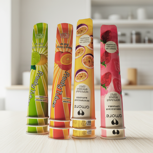 Gobelet à glace jetable de qualité supérieure 70 ml, tube à glace personnalisé <span class=keywords><strong>Calippo</strong></span> avec logo pour l'emballage, gobelet en papier <span class=keywords><strong>Calippo</strong></span> - Product Image 6