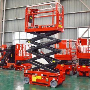 Plateforme élévatrice à ciseaux hydraulique fiable, stabilité supérieure sur terrain incliné et non préparé - Product Image 1