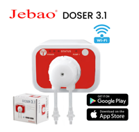 Pompe de dosage automatique Jebao Doser 3.1/3.4 pour eau salée, WIFI, accessoires pour aquariums marins et récifs, pompe de titrage quantitatif