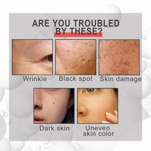 Kollajen yüz serumu solmaya ince çizgiler parlatıcı aydınlatma teşvik sıkılaştırıcı nemlendirici yumuşatma besleyici C vitamini özü - Product Image 5