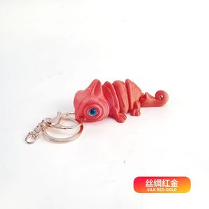 Llavero Camaleón 3D 2026 con Ojo Móvil de Simulación Multiarticulado, Regalo para Niños, Llavero Bonito para Coche - Product Image 4
