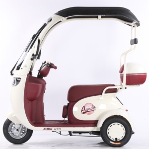 Nuevo Triciclo Eléctrico Motorizado <span class=keywords><strong>Chino</strong></span> de 3 Ruedas para Adultos, Diseño Abierto Multicolor de Alta Calidad, 650W 60V, Ligero - Product Image 1
