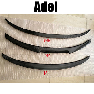 สปอยเลอร์หลังคาร์บอนไฟเบอร์ทรง M4 สำหรับ BMW F10 F11 F18 ซีรีส์ 5 M5 ปี 2011-2017 ปีกหลัง สปอยเลอร์ลิป แต่งรถ - Product Image 6