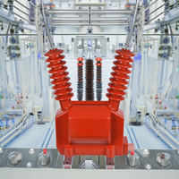 Transformateur de Potentiel Sec Pugao JDZW-35W Classe 0.2 35KV 50/60Hz Sortie 110V/220V Alimentation Monophasée à Disjoncteur Haute Puissance