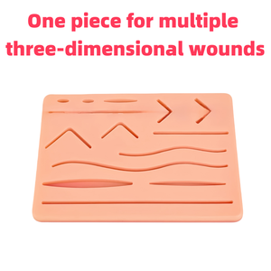 Kit <span class=keywords><strong>de</strong></span> instrumentos <span class=keywords><strong>de</strong></span> <span class=keywords><strong>sutura</strong></span> roscada <span class=keywords><strong>de</strong></span> piel simulada <span class=keywords><strong>de</strong></span> silicona para entrenamiento quirúrgico <span class=keywords><strong>de</strong></span> estudiantes <span class=keywords><strong>de</strong></span> medicina incluye agujas y agujas - Product Image 3