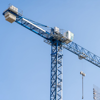 Grue à tour de marque chinoise Topkit, haute performance de sécurité pour les projets d'ingénierie urbaine
