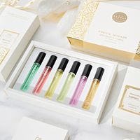 Flacon de parfum vide en verre cylindrique pour cosmétiques, atomiseur de 10 ml, 15 ml, 20 ml, 30 ml