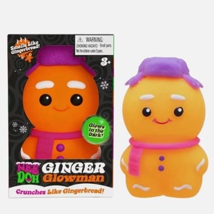 Nuevo 2026 Schylling NeeDoh Hombre de Jengibre Mini TPR Squishy Suave de Peluche Divertido Juguete Antiestrés Coleccionable Regalo Caja de Color - Product Image 1
