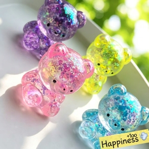ตุ๊กตาหมีบีบเล่นคลายเครียด รุ่นมินิ พลาสติกคืนรูปช้า สำหรับทุกเพศ - Product Image 5