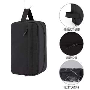 Toiletry Bag Rectangle Water Resistant Polyester Travel Organizer For Men Women Tourism Fitness Sports Swimming - Product Image 1