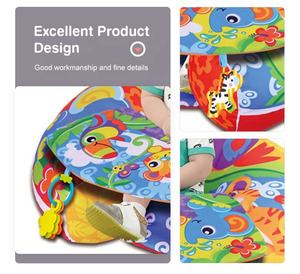 Multi-función <span class=keywords><strong>de</strong></span> la alfombra <span class=keywords><strong>de</strong></span> <span class=keywords><strong>juego</strong></span> portátil <span class=keywords><strong>de</strong></span> algodón suave plegable cama <span class=keywords><strong>de</strong></span> bebé con la <span class=keywords><strong>de</strong></span> plástico sonajero - Product Image 4