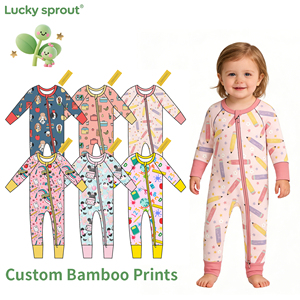 Haz una cosa a la vez y hazla bien, fabricante Oeko, pelele personalizado <span class=keywords><strong>para</strong></span> bebé, pijamas, ropa <span class=keywords><strong>para</strong></span> niños, ropa de bambú - Product Image 1