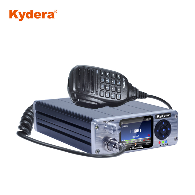 Kydera SFR E-Mesh86UV Dual Band Mini Digital Mobile Radio Repeater with 4000 Channels and 10W Output Power