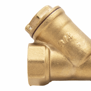 1/2 inch tot 2 inch messing <span class=keywords><strong>Y</strong></span>-vormige zeef of filter met terugslagklep voor water, handmatige bediening, merk AVONFLOW, 1 jaar garantie - Product Image 3