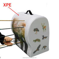 Cibles d'archerie autoportantes multi-animaux (cerf, aigle, renard) en matériau XPE, pliables pour le rangement, pour le tir à l'arc en extérieur
