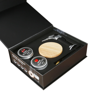 Kit de fumeur de whisky cocktail personnalisé Copeaux de bois Whisky Glaçage Glaçon Whisky Cadeau pour hommes Bar Restaurant Usage domestique - Product Image 6