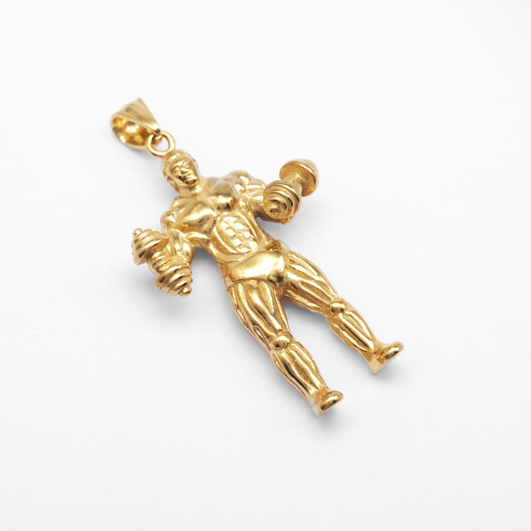 จี้เดี่ยวสีทองไม่มีโซ่