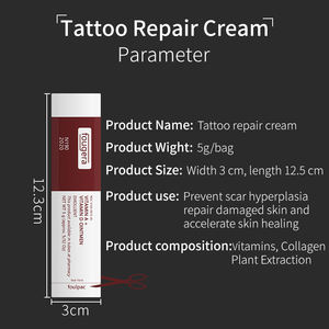 Crème de réparation de visage, pommade à la vitamine pour maquillage Permanent, Anti cicatrices, 100 pièces/sac - Product Image 2