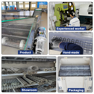 450mm Gıda Sınıfı Paslanmaz Çelik Bileşik Örgülü Tel Örgü Konveyör Bandı - Product Image 5