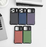 Étui de luxe personnalisé en tissu technique imperméable et antichoc pour téléphones mobiles iPhone 17 PM, 17 Air, 16 Plus, 15, 14, 13